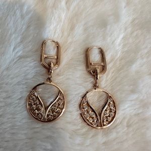 Pandora ME Rose Gold Earrings with Charms